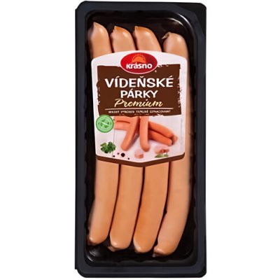 Krásno Vídeňské párky 200 g – Zboží Dáma