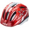 Cyklistická helma KED Meggy červené hvězdy 2016