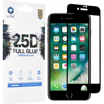 Lito 2.5D FullGlue sklo - iPhone 7 Plus / 8 Plus - černé KF231816 – Zbozi.Blesk.cz