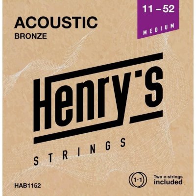 Henry's Strings Bronze 11-52 – Sleviste.cz