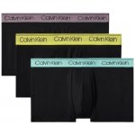 Calvin Klein Boxer Brief 3P Černý – Hledejceny.cz