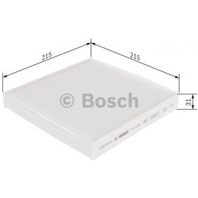 Filtr, vzduch v interiéru BOSCH 1 987 435 069 – Hledejceny.cz