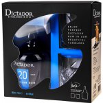 Dictador 20y 40% 0,7 l (dárkové balení 2 sklenice) – Hledejceny.cz