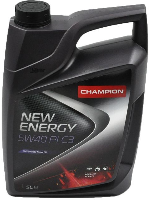 Champion New Energy 5W-40 PI C3 5 l od 799 Kč - Heureka.cz
