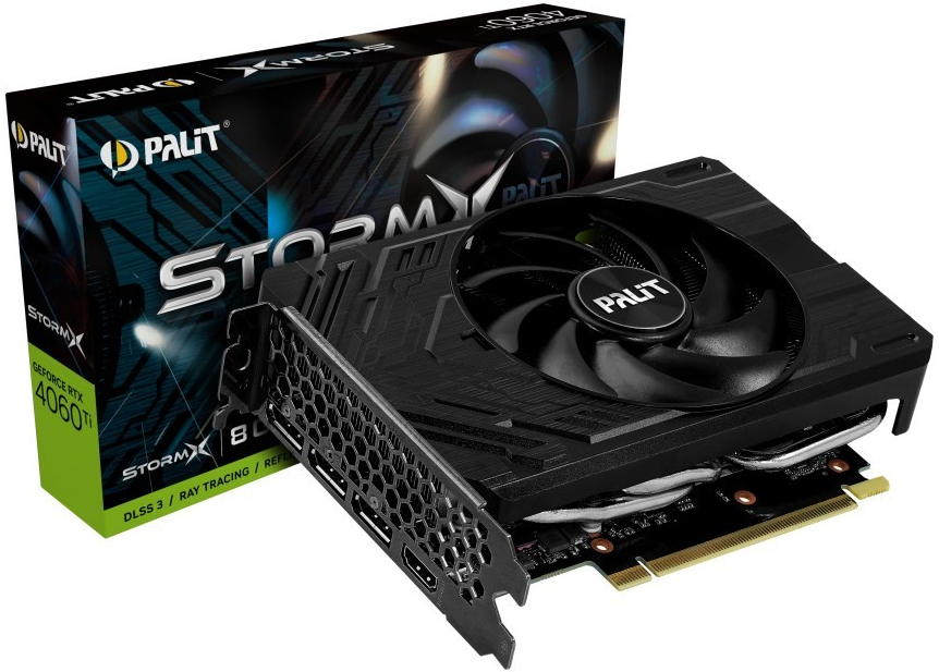 Palit GeForce RTX 4060 Ti StormX 8GB GDDR6 NE6406T019P1-1060F