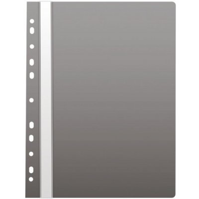 Karton PP Rychlovazač plastový A4 s euroděrováním 1 ks šedý – Hledejceny.cz