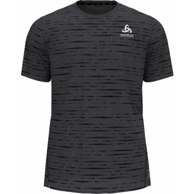 Odlo Zeroweight Engineered Chill-Tec T-Shirt běžecké tričko s krátkým rukávem black melange