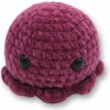 Plyšák Vali Crochet Háčkovaná Mini chobotnička Barva: Baby růžová 80303