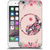 Pouzdro a kryt na mobilní telefon Apple Pouzdro HEAD CASE Apple iPhone 6 a 6S Yin a Yang Floral