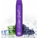 IVG Bar Plus Aloe Grape Ice 20 mg 600 potáhnutí 1 ks – Zboží Dáma