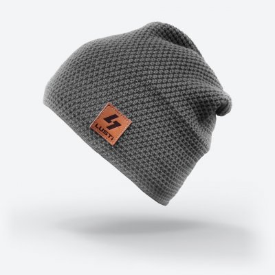 Lusti čepice dlouhá šedá – Zboží Mobilmania