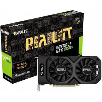 Palit GeForce GTX 1050 Ti Dual OC 4GB DDR5 NE5105TS18G1-1071D