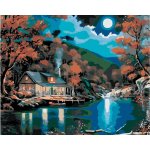 Zuty Malování podle čísel CHATKA U JEZERA – Hledejceny.cz