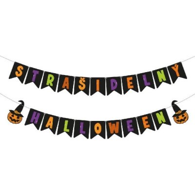 Goldpress Girlanda vlaječková Strašidelný Halloween