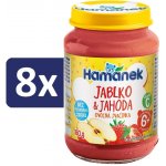 Hamánek ovocná svačinka Jablko a jahoda 180 g – Sleviste.cz