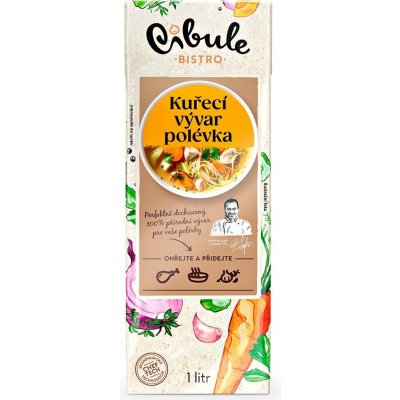 Cibule Bistro Kuřecí vývar polévka 1 l – Zboží Dáma