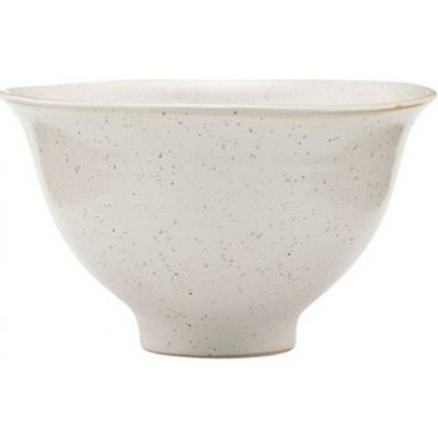 House Doctor Porcelánová miska Pion Bowl crey white 14,5 x 8,5 cm – Zboží Mobilmania