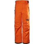 Helly Hansen dětské rostoucí lyžařské kalhoty JR Legendary pant neon orange – Zboží Mobilmania