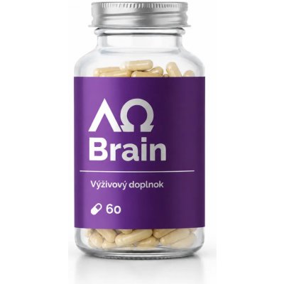 AlfaOmega Brain paměť a koncentrace 60 kapslí – Hledejceny.cz