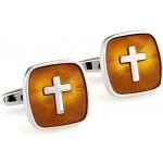 Gaira manžetové knoflíčky Kříž 32254 – Zboží Dáma