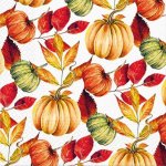 Ubrousek 33x33cm Listí a dýně – Zboží Dáma