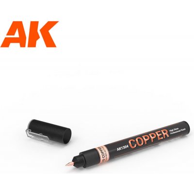 AK Interactive: Metallic Liquid Marker Copper – Zboží Mobilmania