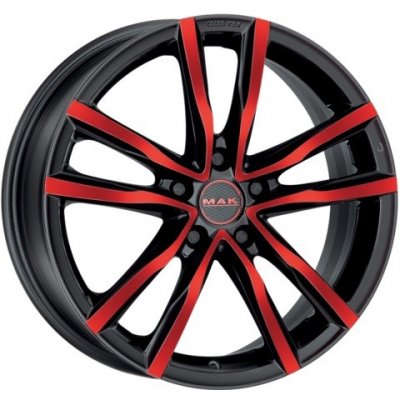 MAK Milano 6,5x16 5x108 ET45 black red