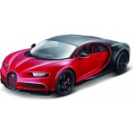 Bburago Plus Bugatti Chiron červená 1:18 – Hledejceny.cz