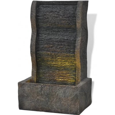 Interiérová Fontánka S Led Osvětlením, Polyresin – Zboží Dáma Interiérová Fontánka S Led Osvětlením, Polyresin – Zboží Dáma