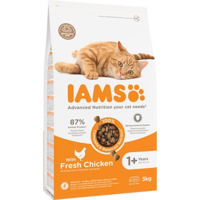 IAMS Advanced Nutrition Adult Cat s kuřecím 3 kg