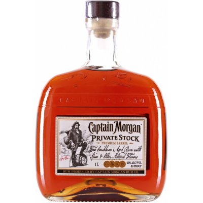 Captain Morgan Private Stock 40% 1 l (holá láhev) – Zboží Mobilmania