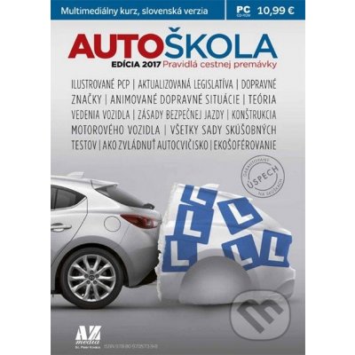 Autoškola 2017 - Multimediálny kurz CD-ROM - – Hledejceny.cz