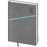 Grife A5 Denní 2026 šedo/modrá – Zboží Mobilmania