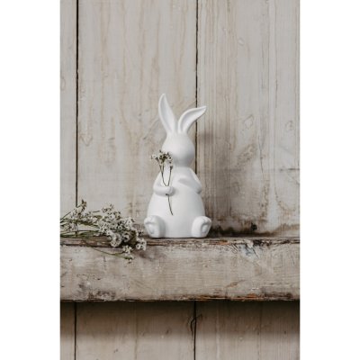 Velikonoční dekorace zajíček Emilia White 17 cm Storefactory Scandinavia – Hledejceny.cz