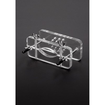 Slave4master Acrylic Ball Butcher with Spikes drtič varlat z plexiskla s hroty – Sleviste.cz