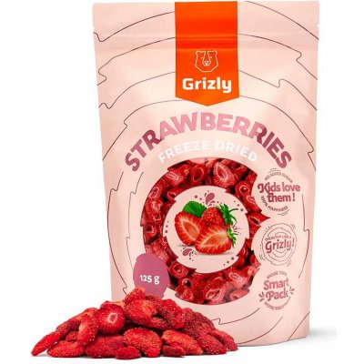 Grizly Jahody lyofilizované XXL 125 g – Zboží Dáma