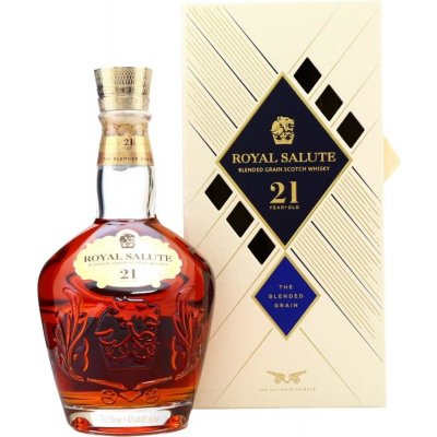 Chivas Regal Chivas Royal Salute 21y Blended Grain 40% 0,7 l (kazeta) – Hledejceny.cz