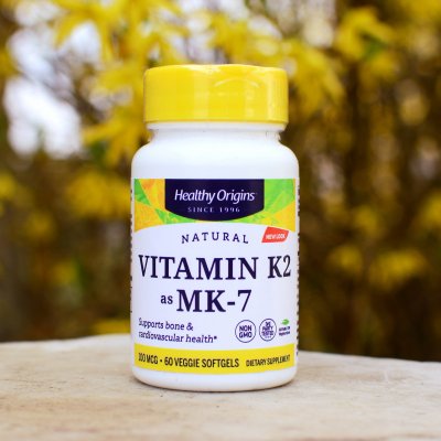 Healthy Origins Vitamin K2 jako MK-7 100 μg x 60 kapslí – Zbozi.Blesk.cz