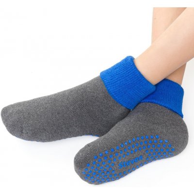 Dětské protiskluzové ponožky Safety line modrá