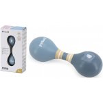 Viga dřevěná dvojitá rumbakoule Slon modrá – Zboží Dáma