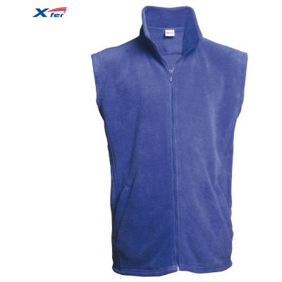 XFER Fleecová vesta královská modrá – Zboží Mobilmania