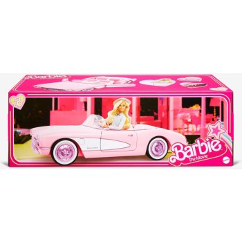 Barbie Růžový filmový kabriolet