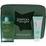 Lolita Lempicka Green Lover EDT 100 ml + gel po holení 75 ml + kosmetická taška dárková sada – Hledejceny.cz