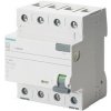 chránič Siemens 4P 63A 0,03A typu A 30mA 400V 5SV3346-6