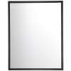 Zrcadlo COMAD BROOKLYN 840 60 x 75 cm matná černá
