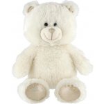 TEDDIES Dětský medvídek bílý 40 cm – Zbozi.Blesk.cz