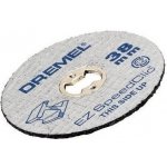 Dremel SC 456B řezací kotouč na kov vyztužený rozměr 38x1,2mm 12ks 2615S456JD – HobbyKompas.cz