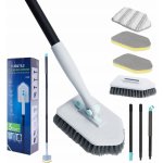 Bedee kartáč na čištění koupelny 4v1 podlahový – Zboží Dáma
