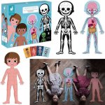 JANOD Lidské tělo 3v1 50,75,100 dílků – Zboží Dáma