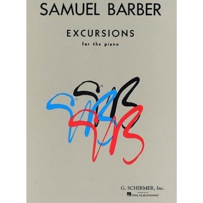 Samuel Barber Excursions For The Piano Op.20 noty na sólo klavír – Zboží Mobilmania
